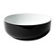 Alfi Brand ALFI brand ABC908 Black & White 15" Round Above Mount Ceramic Sink ABC908 - alternate 5